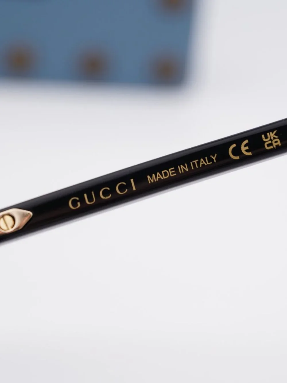 Gucci GG2002OJ 001 Rectangle Eyeglasses - Black 53mm